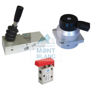 Distribuitoare | Valve | Ventile pneumatice actionate manual